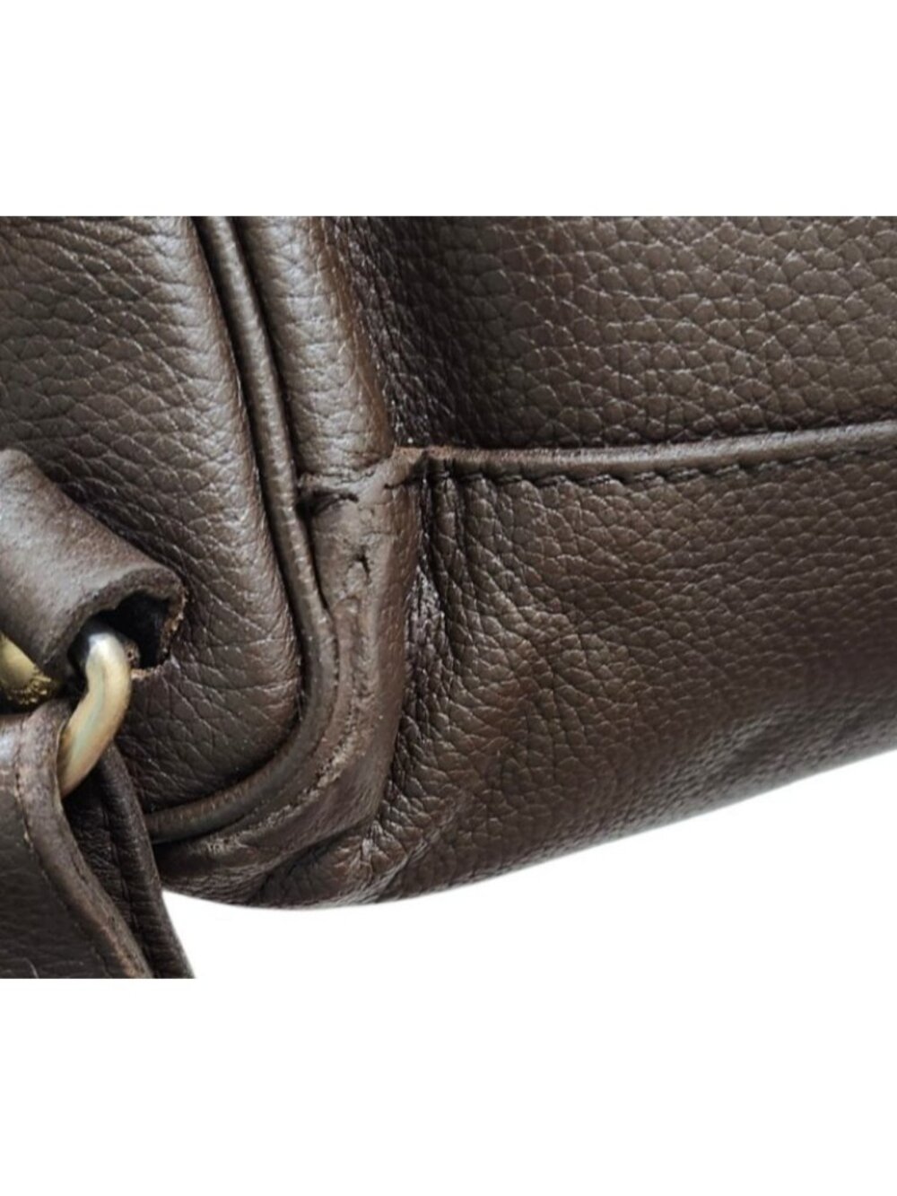 Longchamp Brown Leather Backpack - Picture 11 of 16